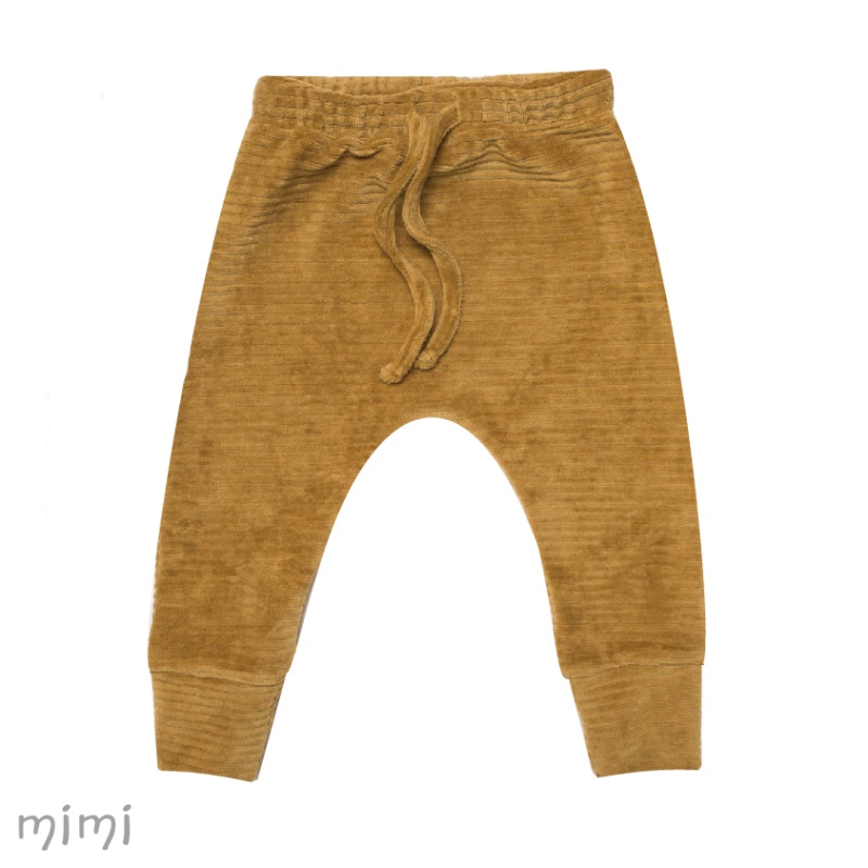 mustard baby pants