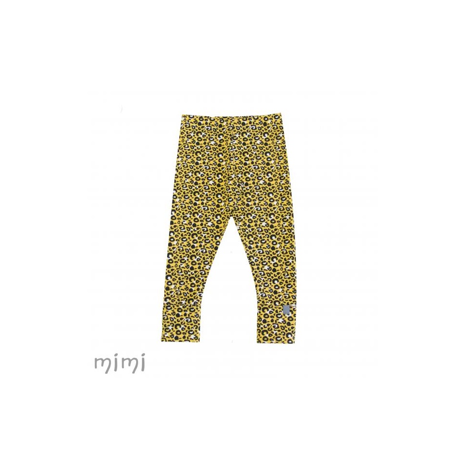 Leggings NORD Leopard Yellow