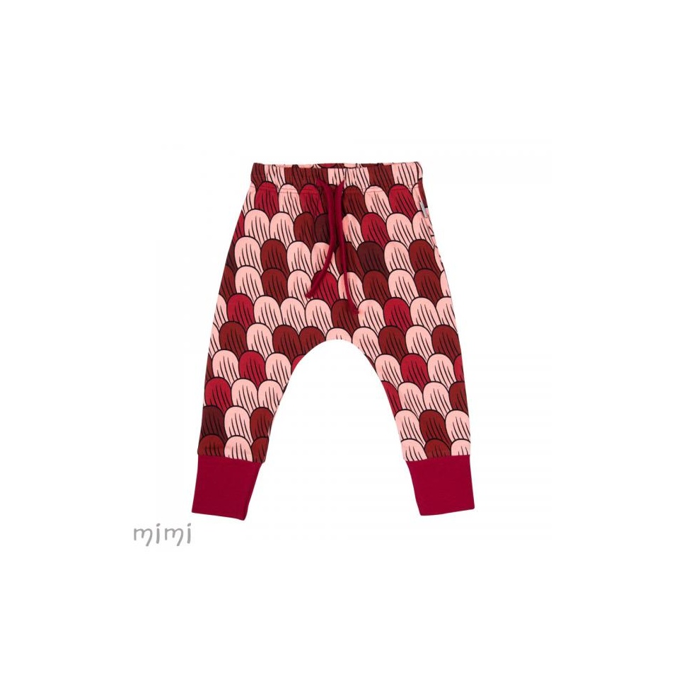 Pants SUTTON Pokud Burgundy