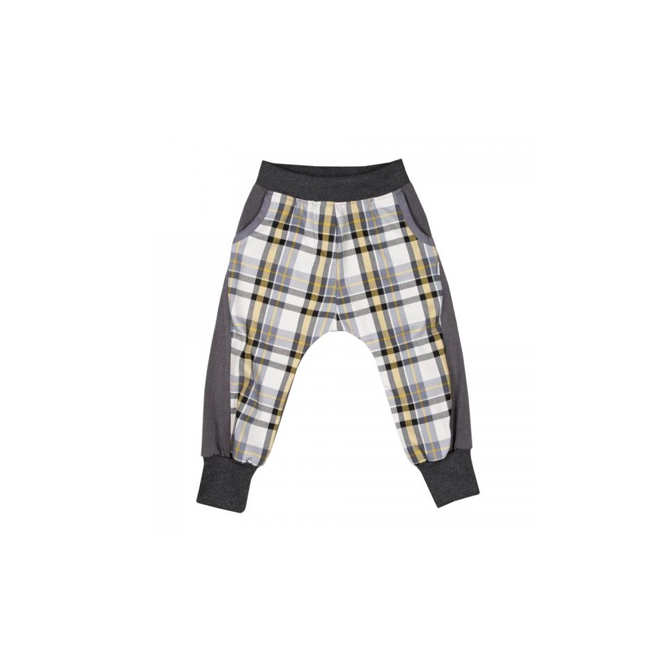 Baggy Pants REBEL Grey Checked