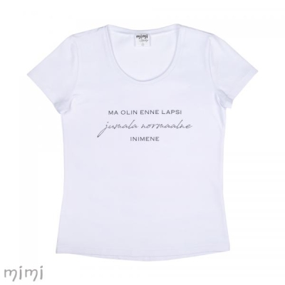 Mimi x Mallukas T-shirt  "Enne Lapsi"