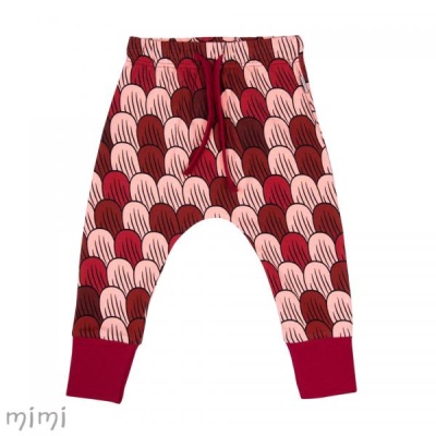 Pants SUTTON Pokud Burgundy